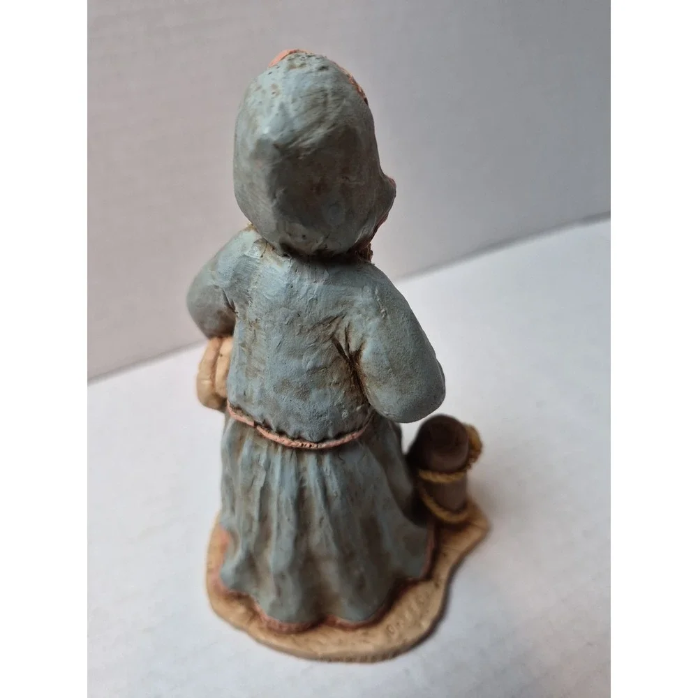 Vintage 1992 Wood World Nautical Santa Figurine‎ Made in USA Coastal Father Boat